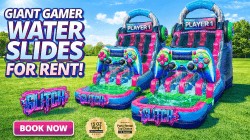 10 1770248611 16FT Glitch Dual Lane Slide