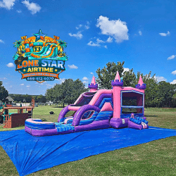 Princess Castle Bounce House w/ Slide